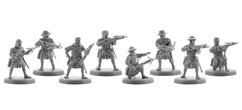 V&V Miniatures - Crusaders Crossbowmen