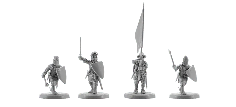 V&V Miniatures - English Medieval Knights