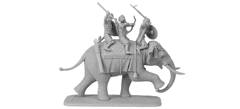 V&V Miniatures - Indian War Elephant