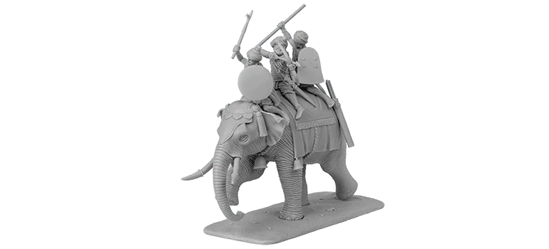 V&V Miniatures - Indian War Elephant - Image 4