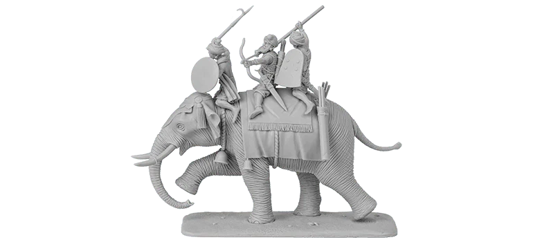 V&V Miniatures - Indian War Elephant - Image 5