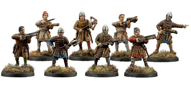 V&V Miniatures - Norman crossbowmen