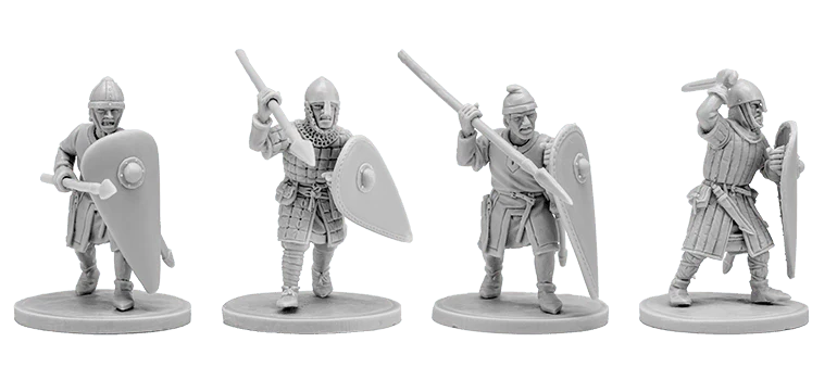 V&V Miniatures - Norman infantry 2 - Image 5