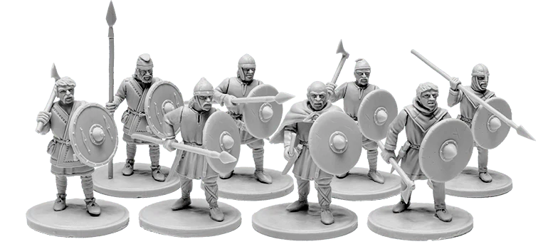 V&V Miniatures - The Anglo-Saxons 4: Ceorls - Image 3