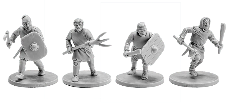 V&V Miniatures - The Anglo-Saxons 5: Geburs - Image 4