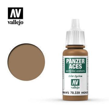 Vallejo 70339 Panzer Aces German Tank Highlights II 17 ml Acrylic Paint