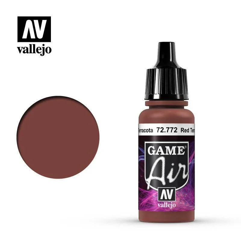 Vallejo 72772 Game Air Red Terracota 17 ml Acrylic Airbrush Paint