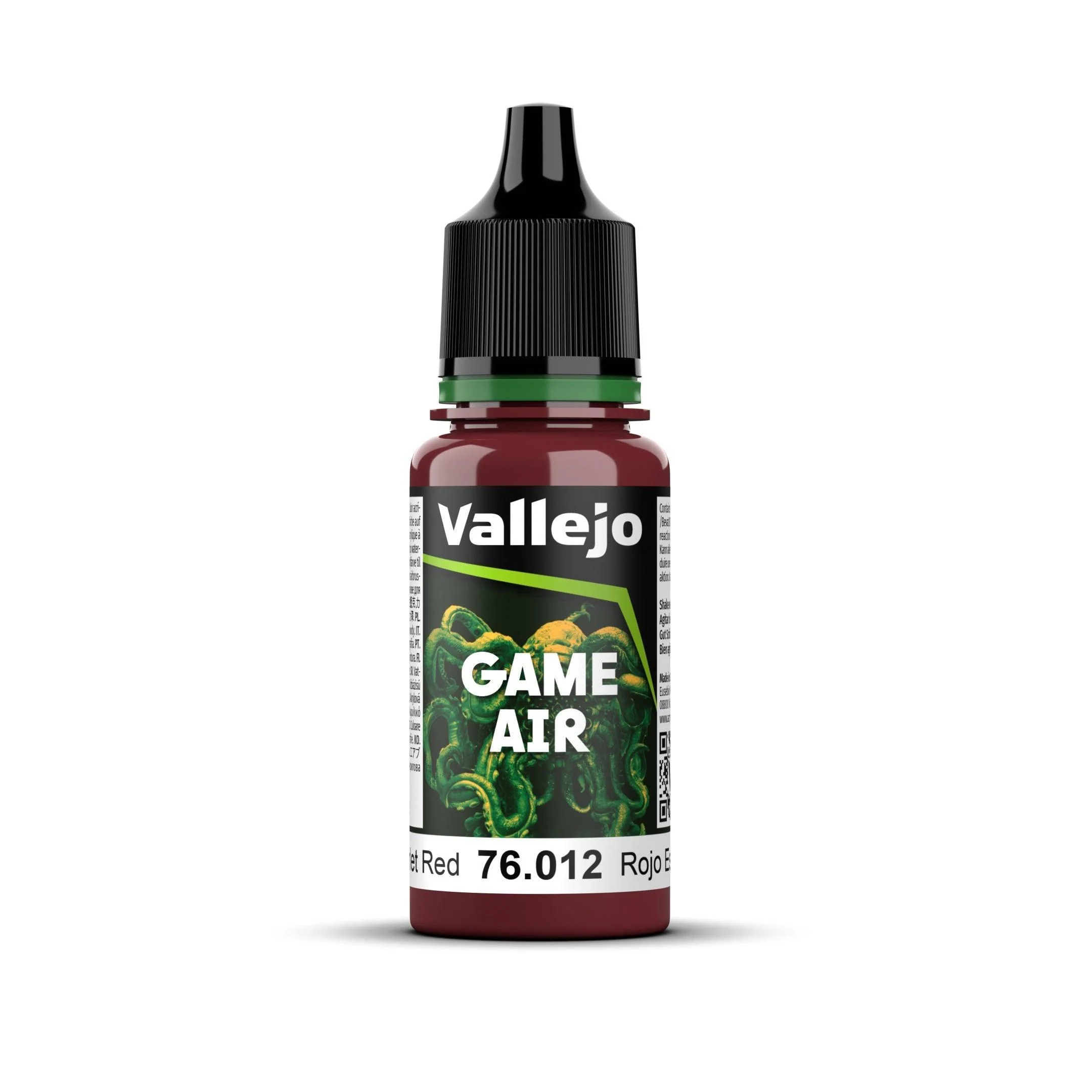 Vallejo Game Air - #14 Scarlet Red 18 ml