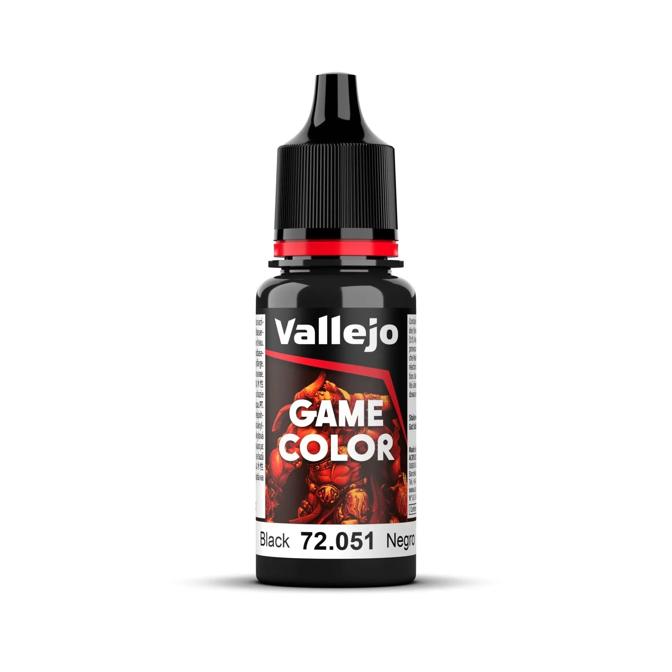 Vallejo Game Colour - #080 Black 18ml