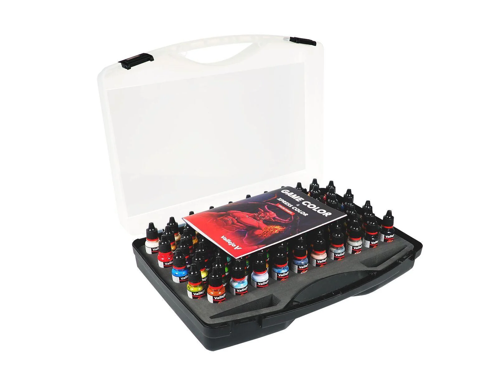 Vallejo Game Colour Foundation Case - 80 Colour Acrylic Paint Set 18ml - Image 2