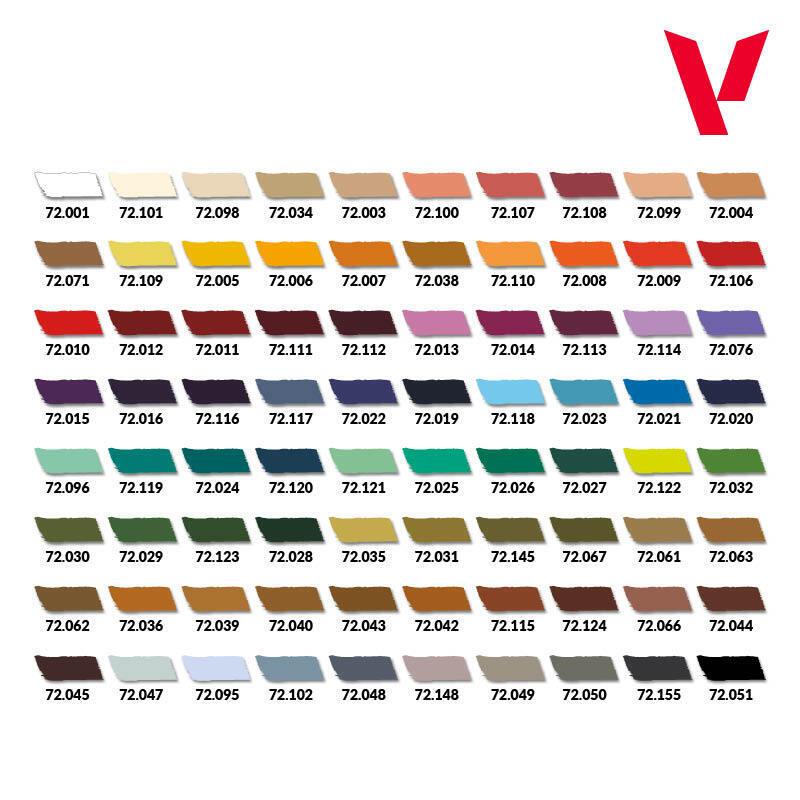 Vallejo Game Colour Foundation Case - 80 Colour Acrylic Paint Set 18ml - Image 3