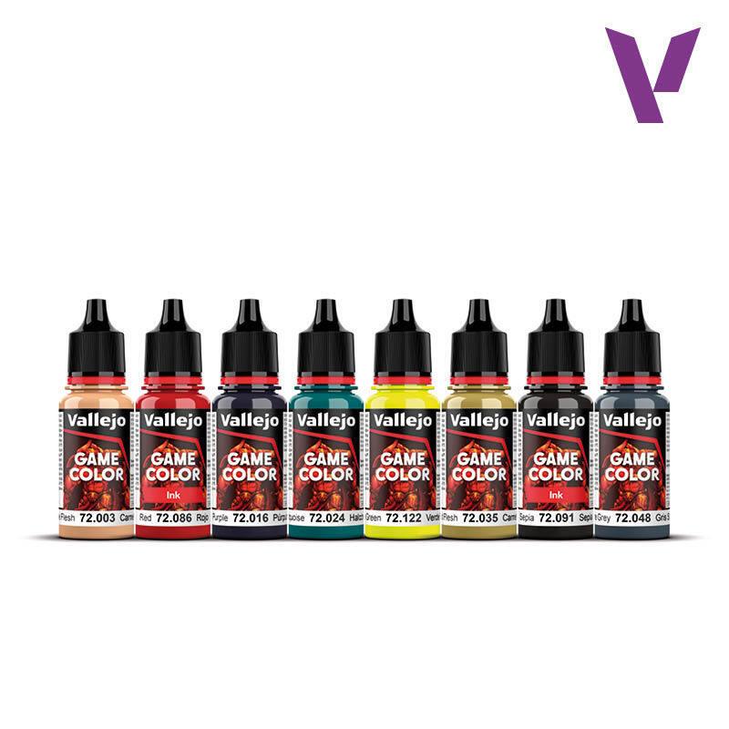 Vallejo Game Colour Non Death Chaos - 8 Colour Acrylic Paint Set - Image 2