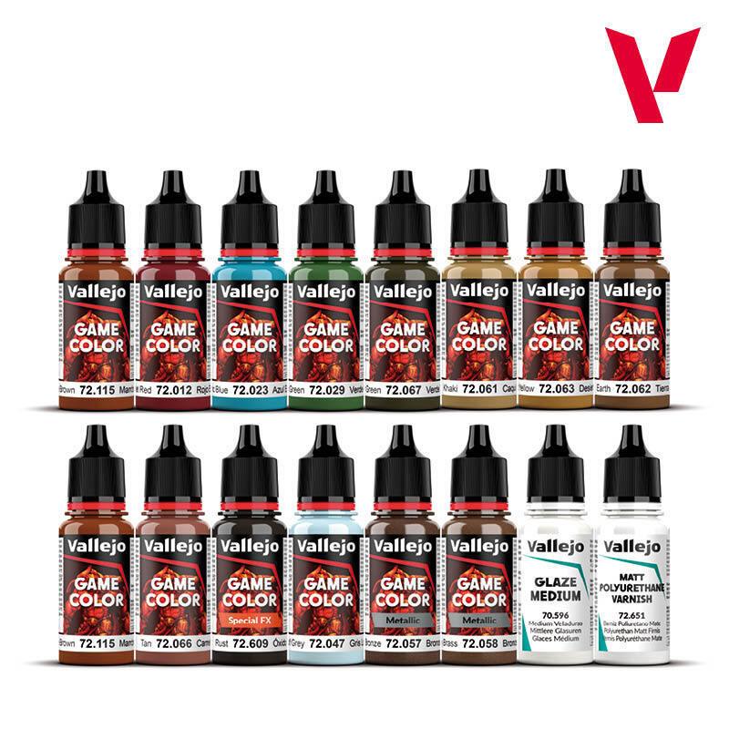 Vallejo Game Colour Specialist - 16 Colour Acrylic Paint Set - Image 2