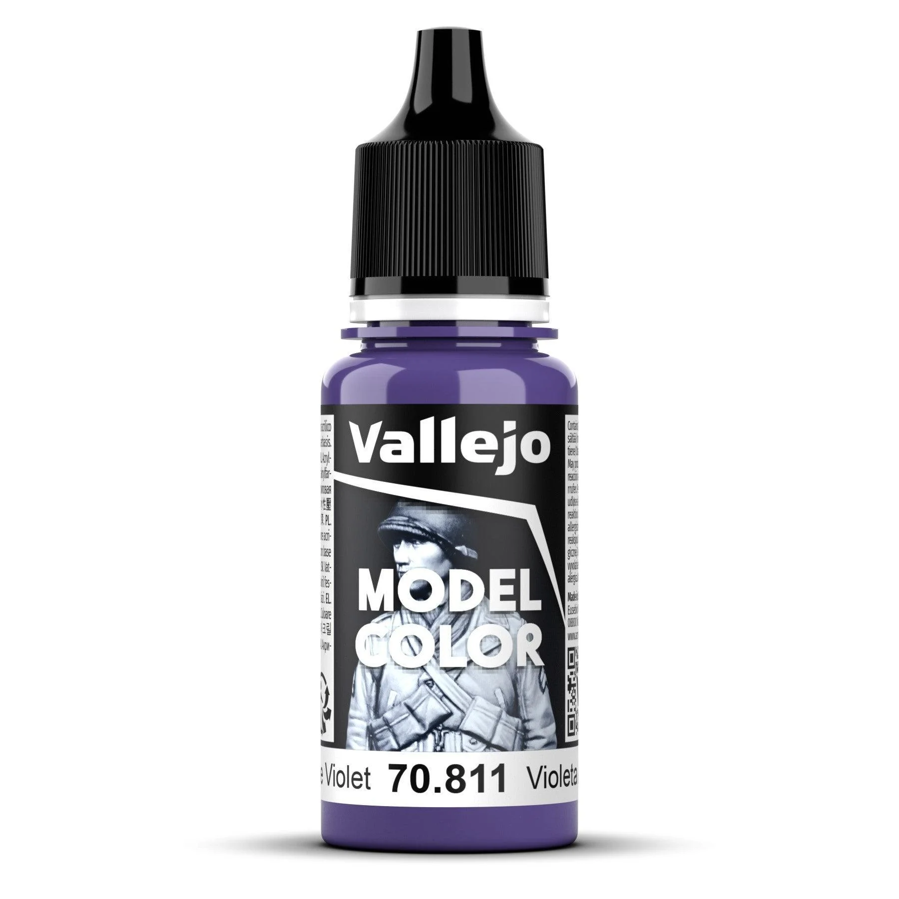 Vallejo Model Colour #051 - Blue Violet - 18 ml Matt Acrylic Paint