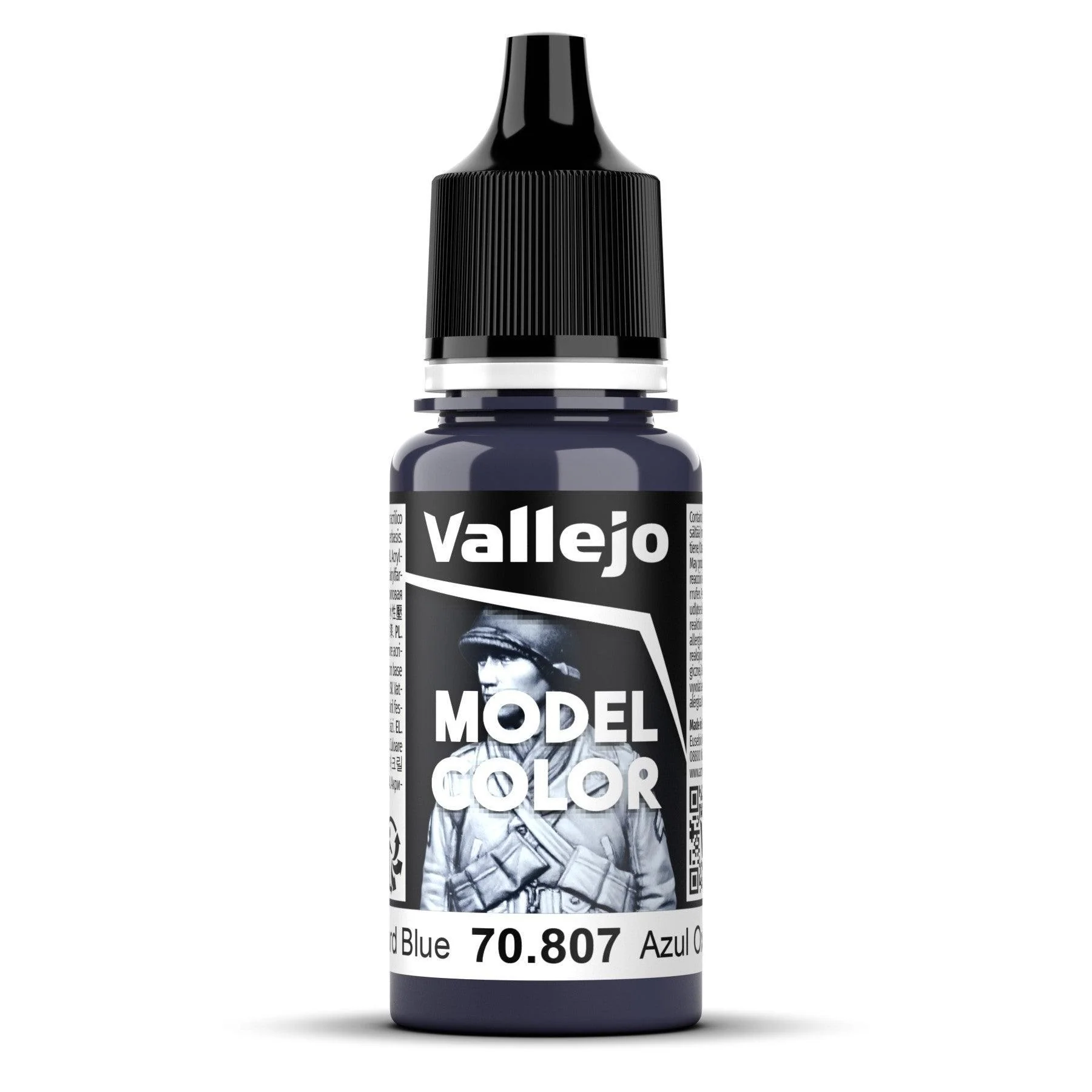 Vallejo Model Colour #052 - Oxford Blue - 18 ml Matt Acrylic Paint