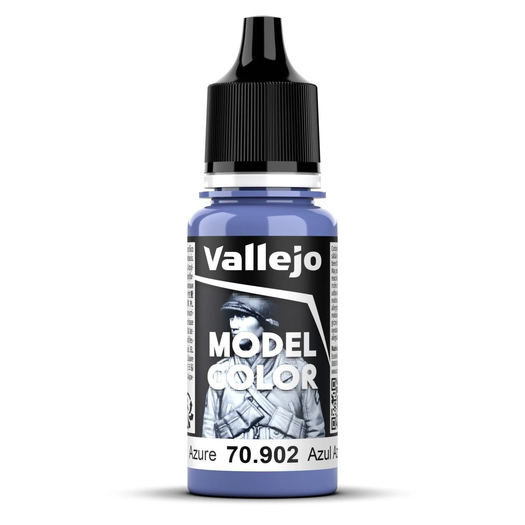 Vallejo Model Colour #055 - Azure - 18 ml Matt Acrylic Paint