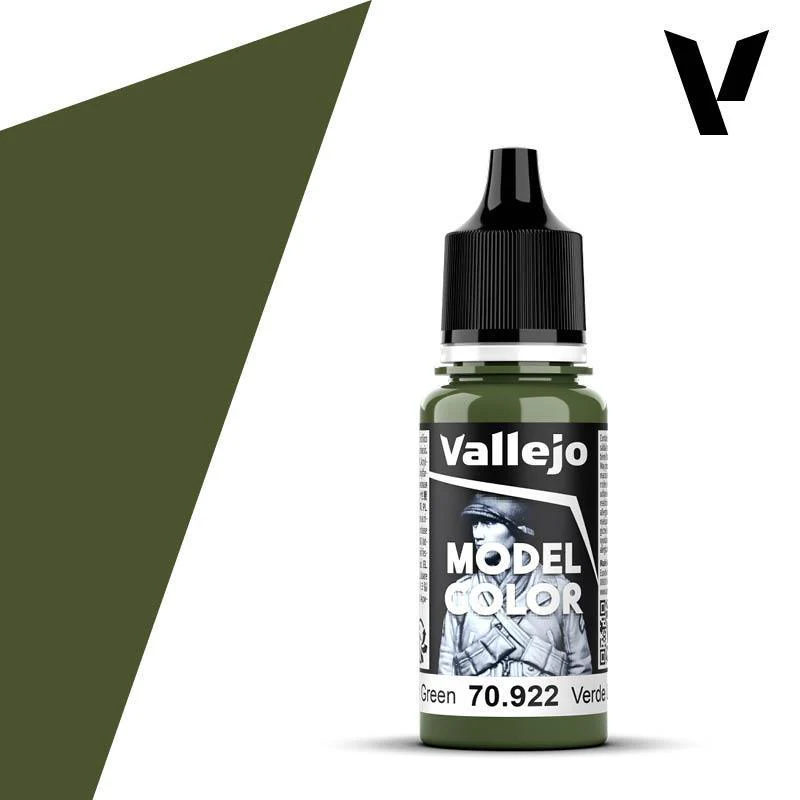 Vallejo Model Colour #093 - Uniform Green - 18 ml Matt Acrylic Paint