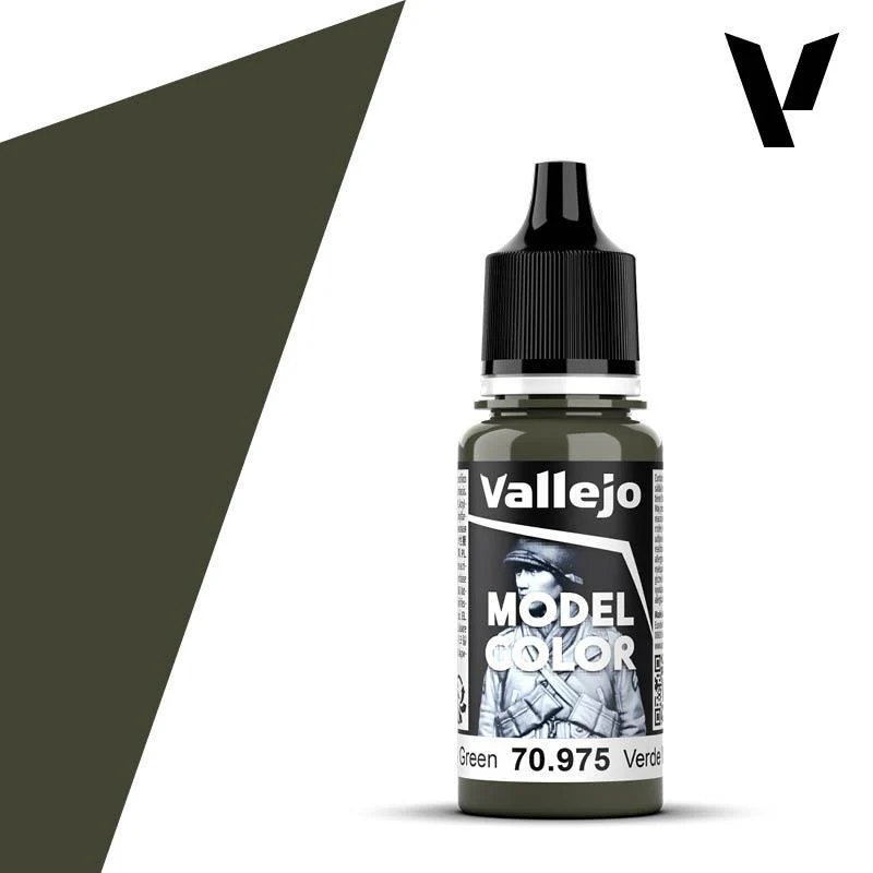 Vallejo Model Colour #096 - Military Green - 18 ml Matt Acrylic Paint