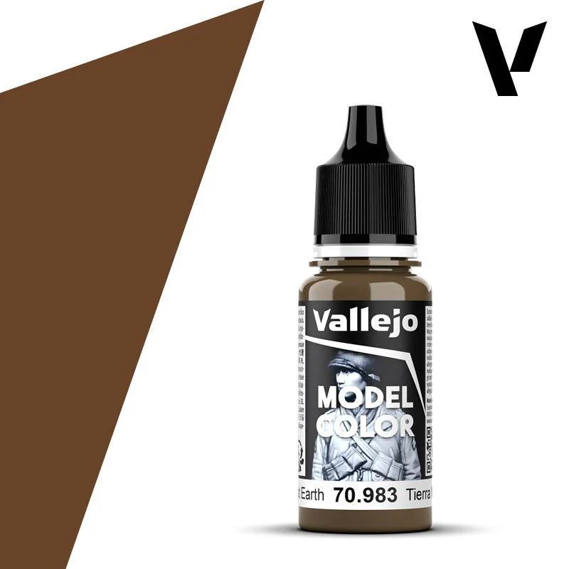 Vallejo Model Colour #151 - Flat Earth - 18 ml Matt Acrylic Paint
