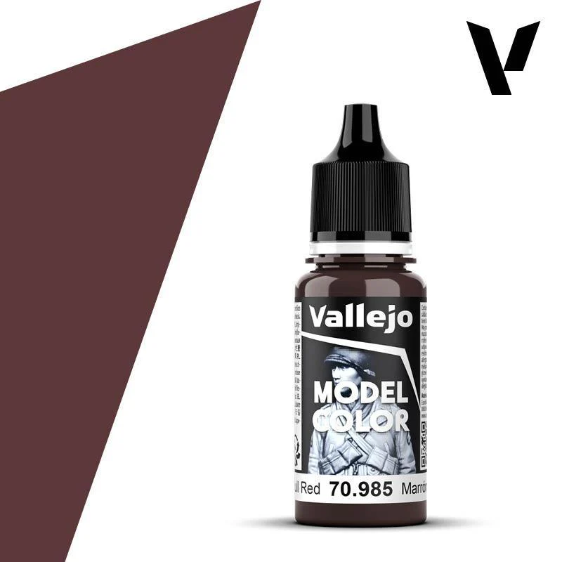 Vallejo Model Colour #164 - Hull Red - 18 ml Matt Acrylic Paint