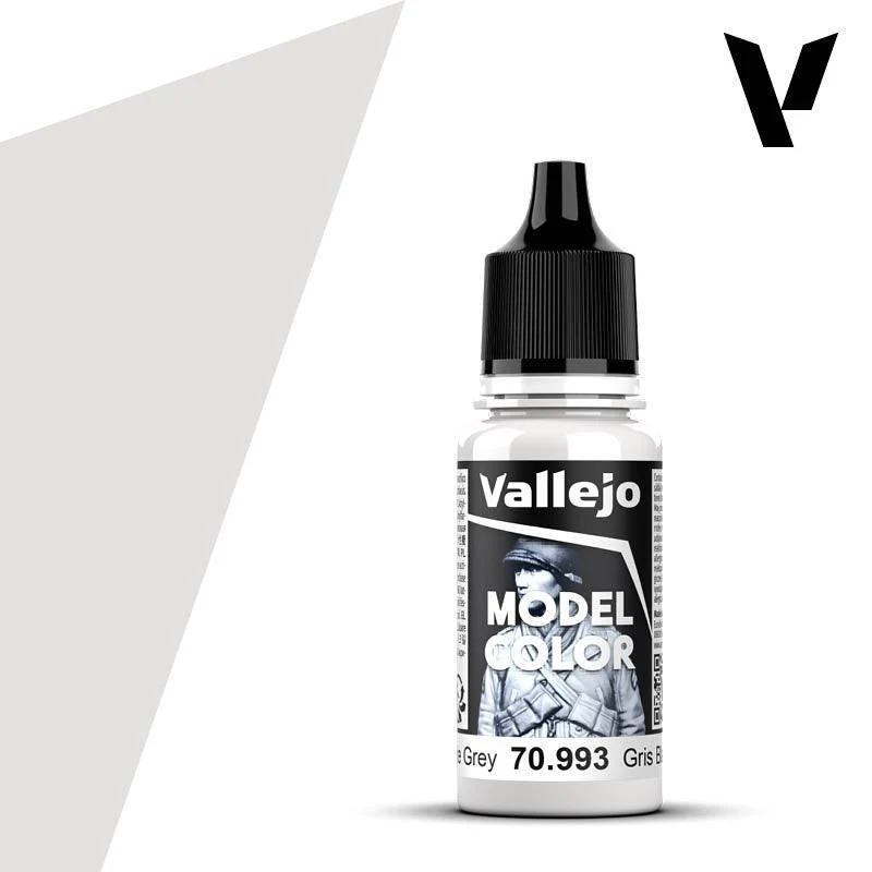 Vallejo Model Colour #165 - White Grey - 18 ml Matt Acrylic Paint