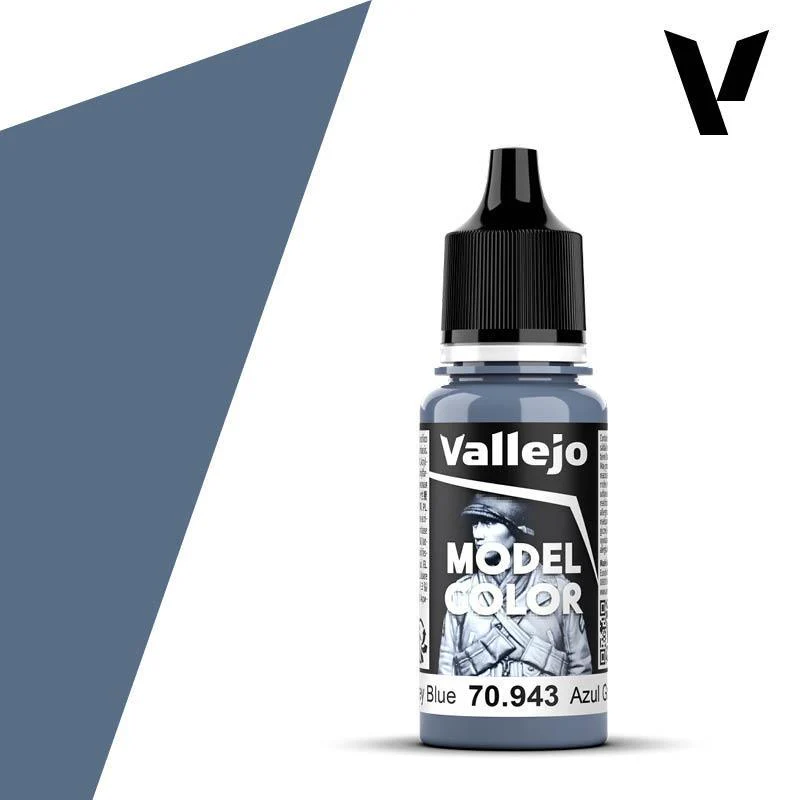 Vallejo Model Colour #172 - Grey Blue - 18 ml Matt Acrylic Paint