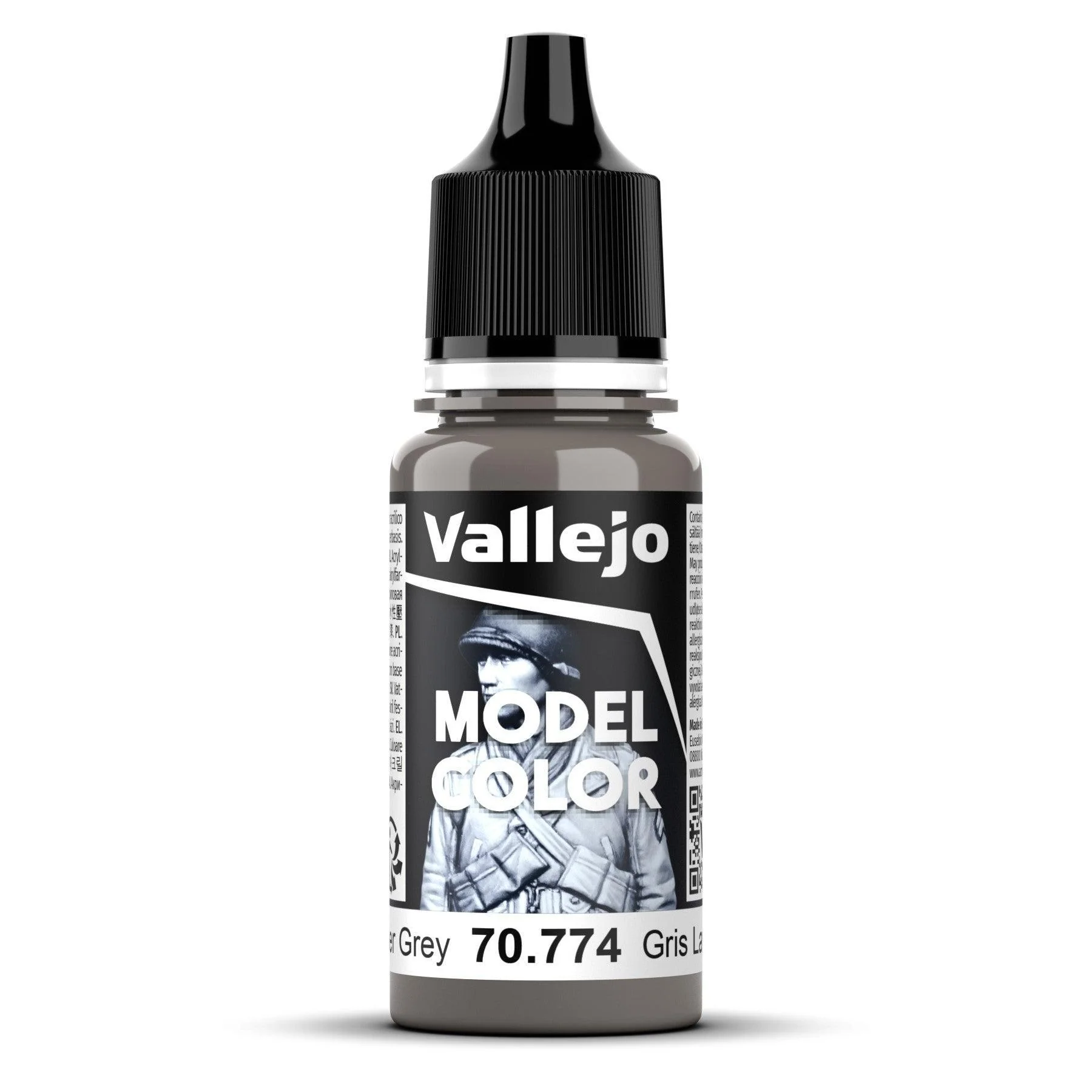 Vallejo Model Colour #190 - Lavender Grey - 18 ml Matt Acrylic Paint