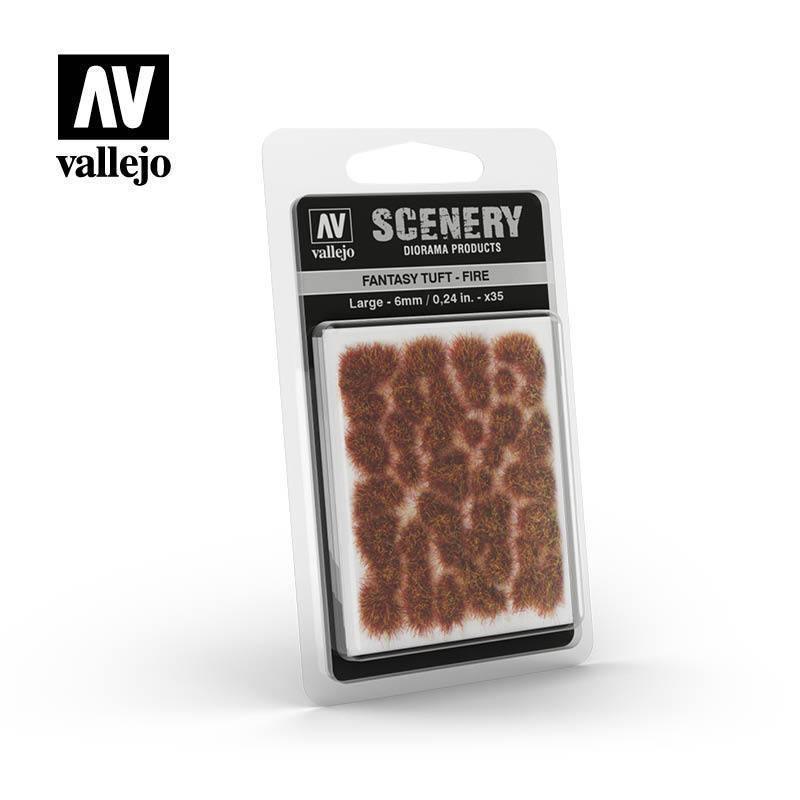 Vallejo Scenery SC431 6mm Fantasy Tuft - Fire