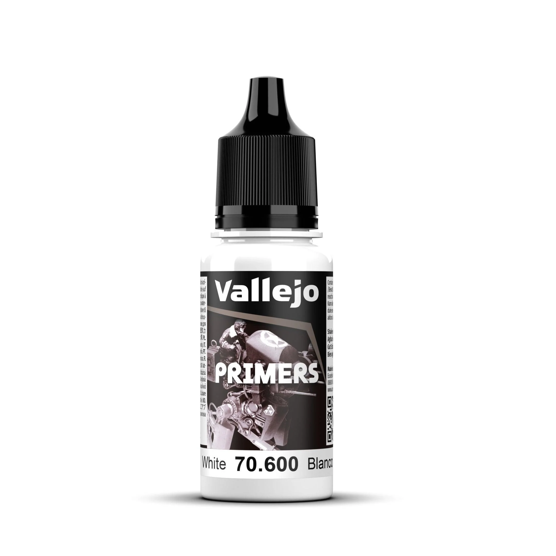 Vallejo Surface Primer - #52 White 18ml