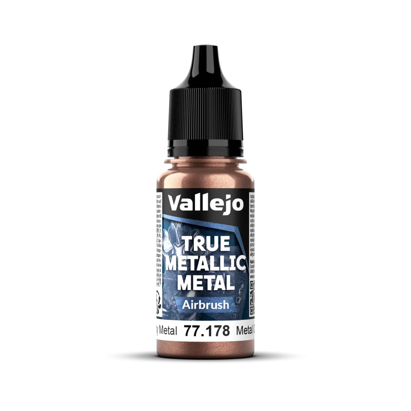 Vallejo True Metallic Metal: Airbrush - Rusty Metal 18 ml