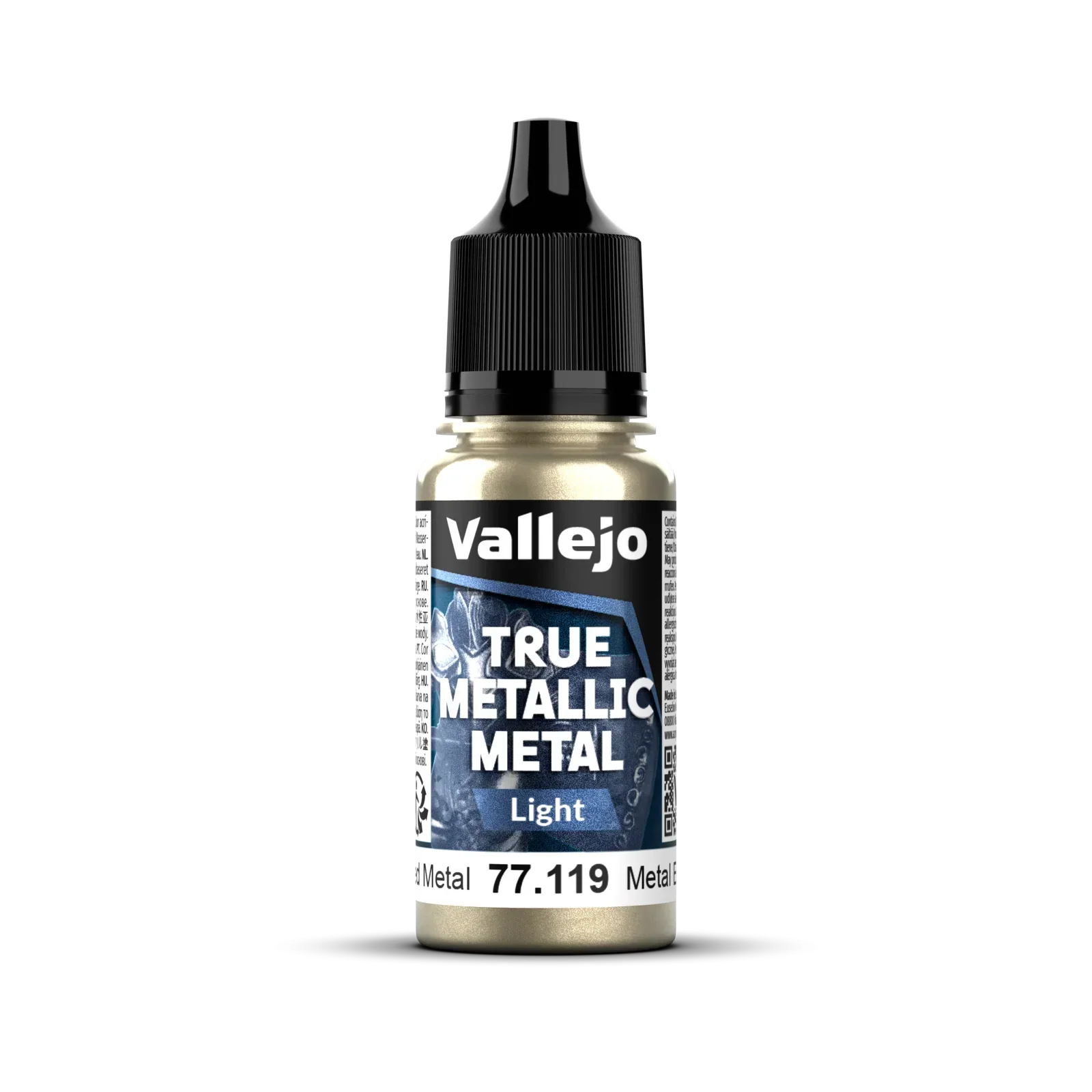 Vallejo True Metallic Metal: Light - Aged Metal 18 ml