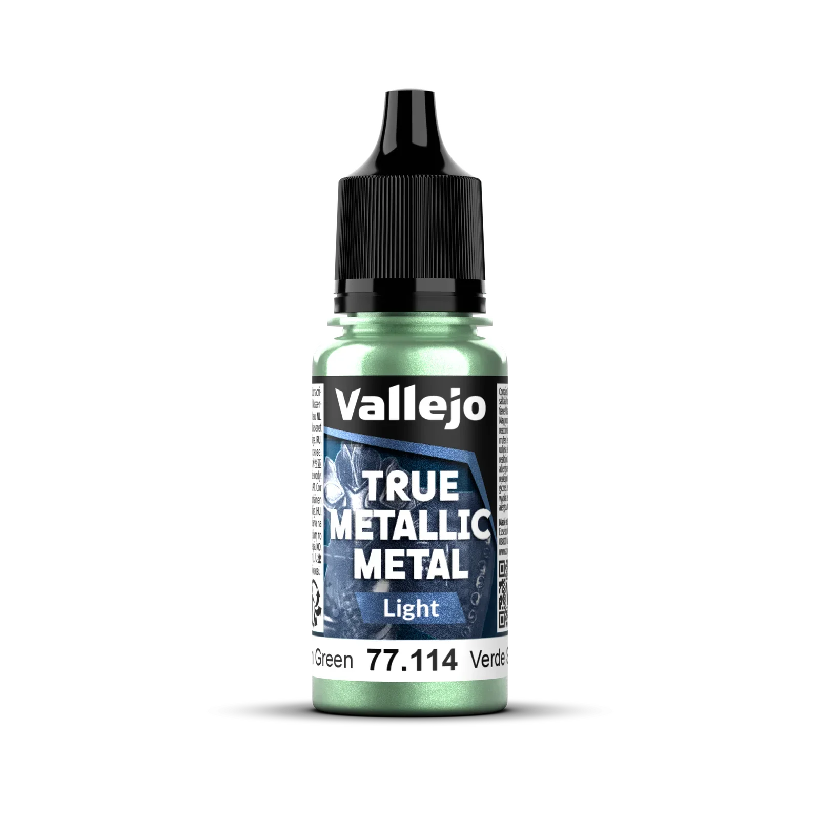 Vallejo True Metallic Metal: Light - Dusken Green 18 ml