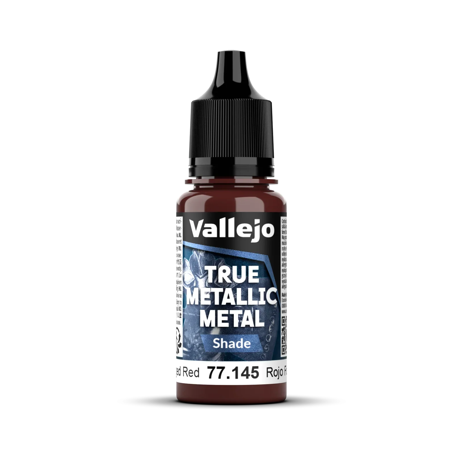 Vallejo True Metallic Metal: Shade - Forged Red 18 ml