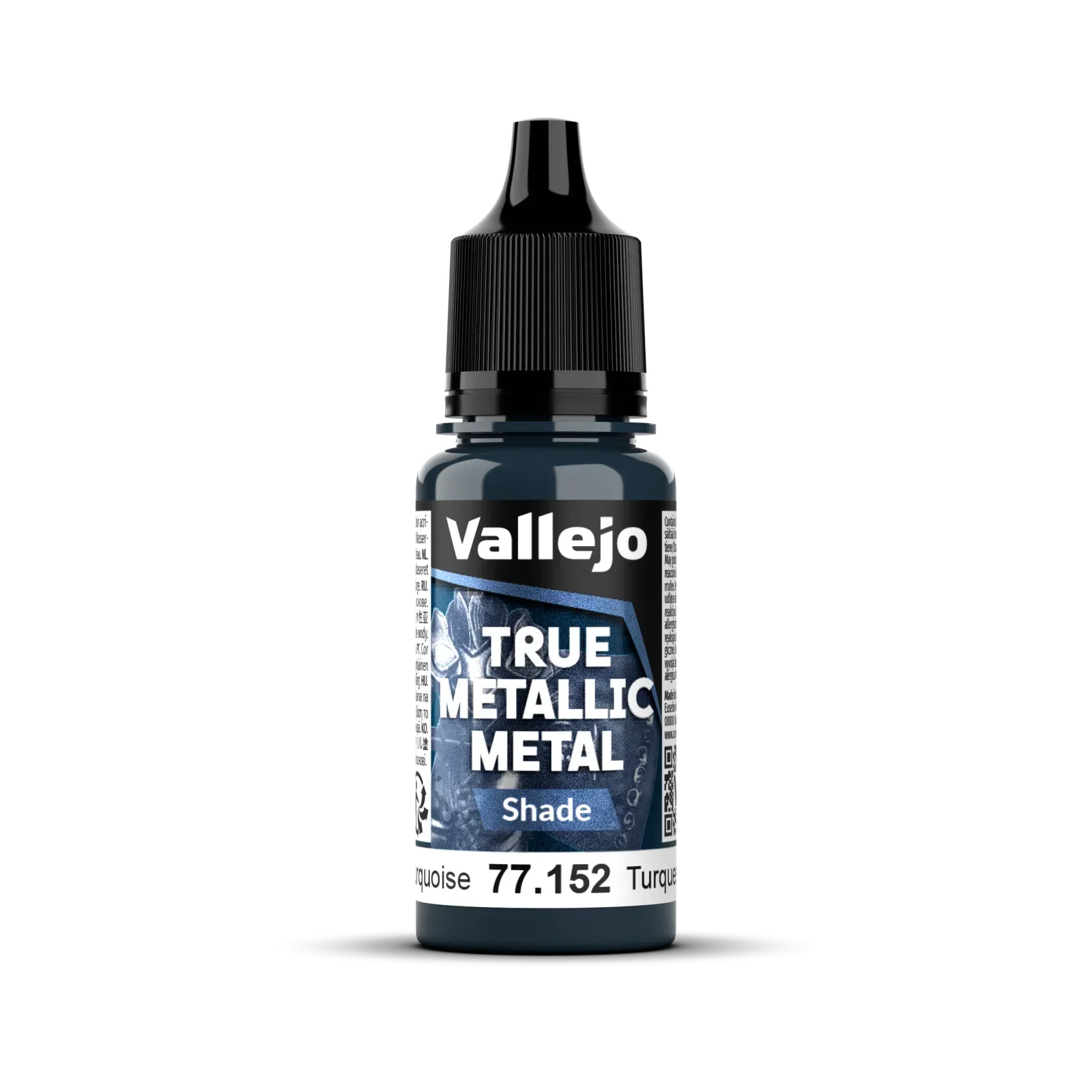 Vallejo True Metallic Metal: Shade - Hydra Turquoise 18 ml