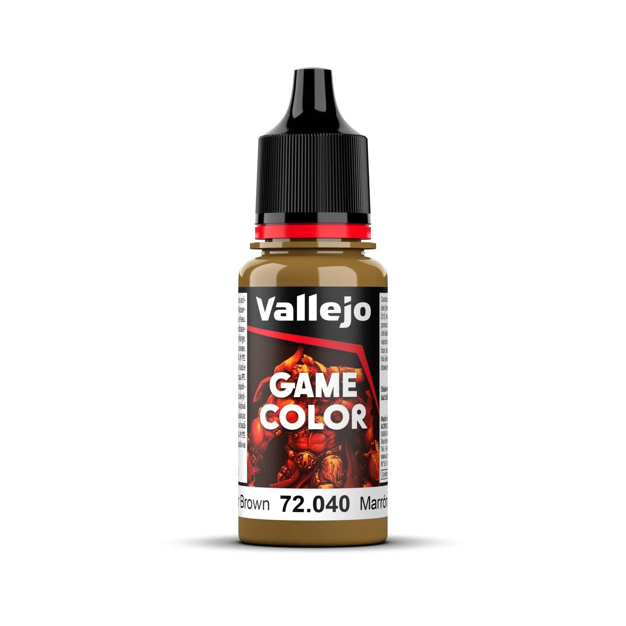 Vallejo Game Colour - #064 Leather Brown 18ml