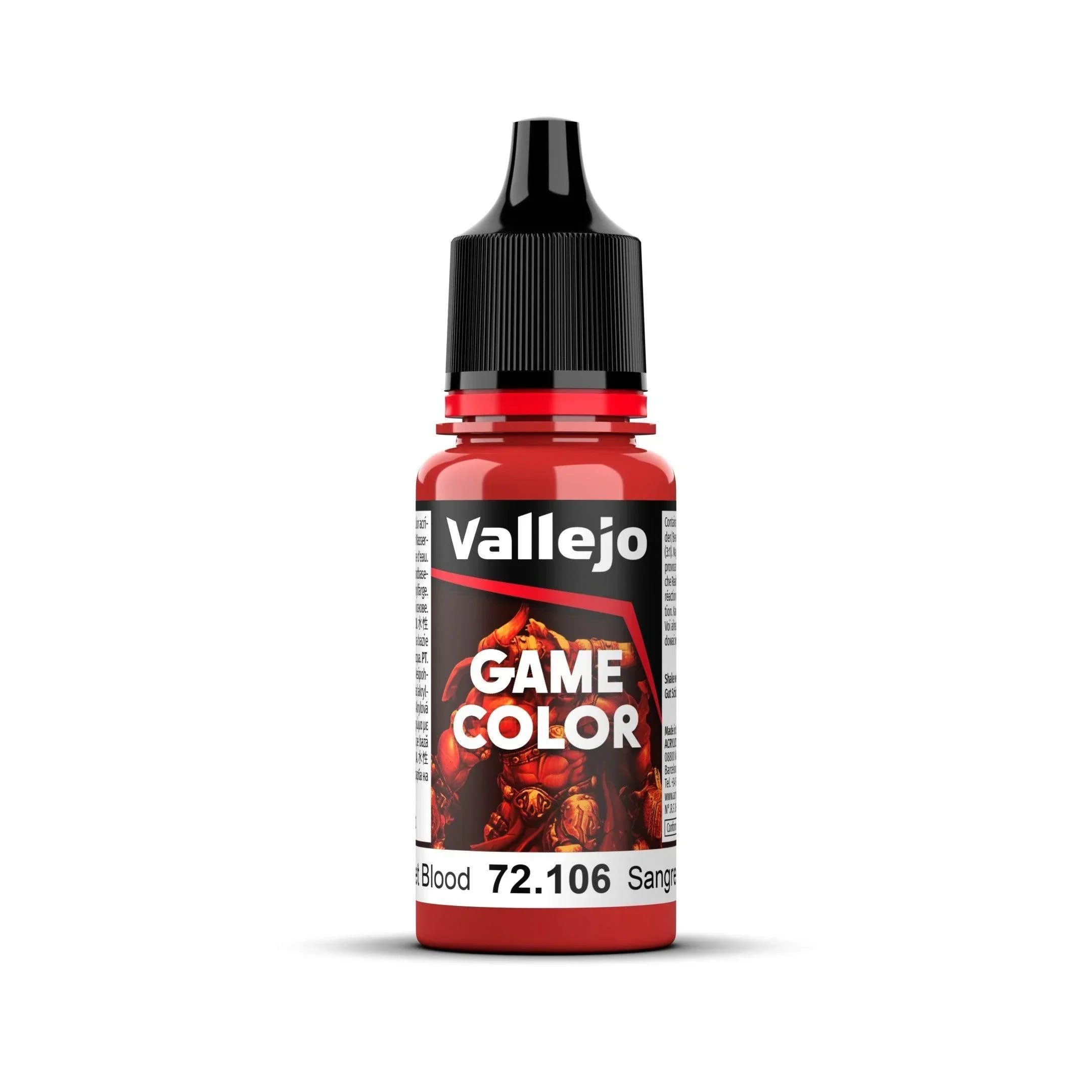 Vallejo Game Colour - #020 Scarlet Blood 18ml