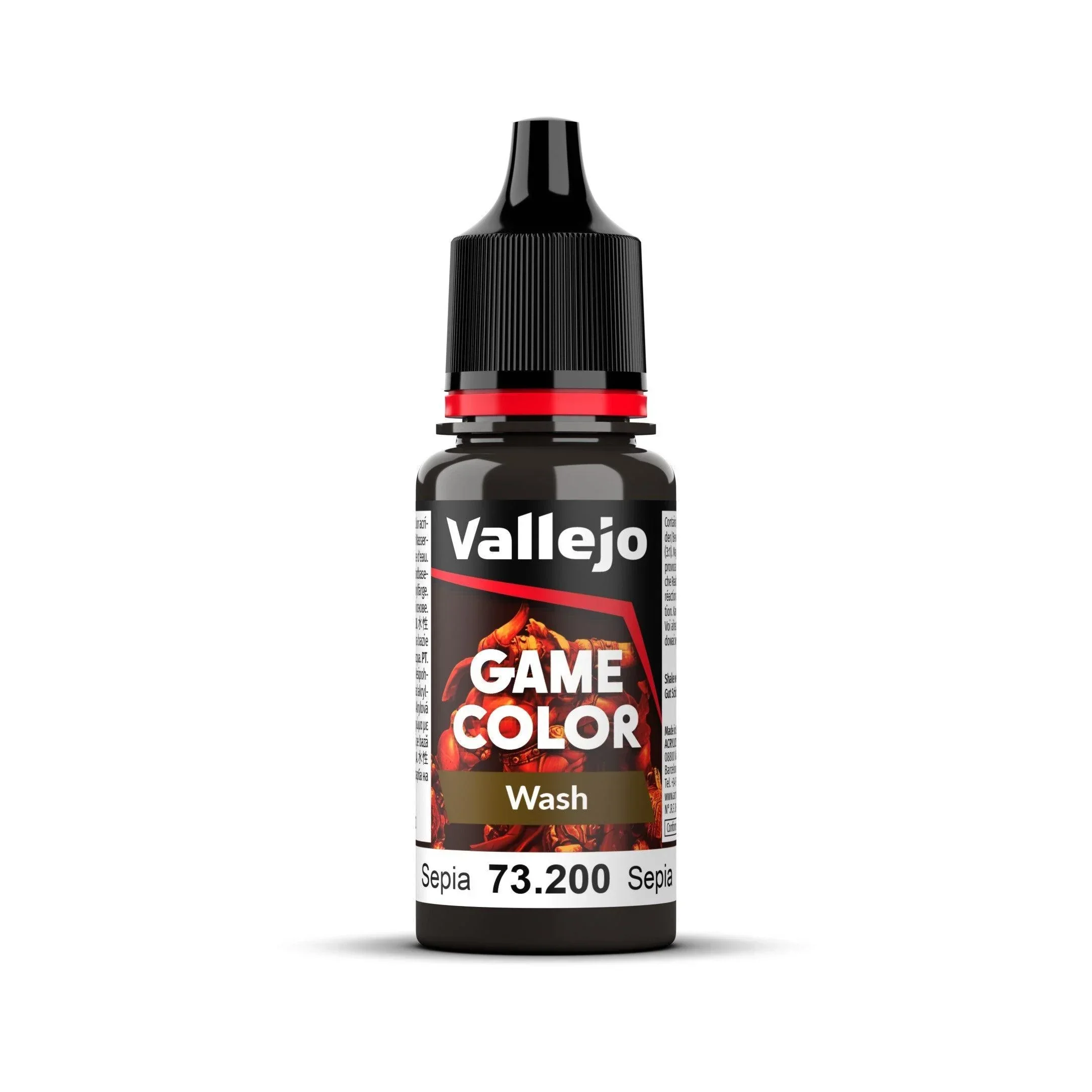 Vallejo Game Colour - #087 Wash - Sepia 18ml