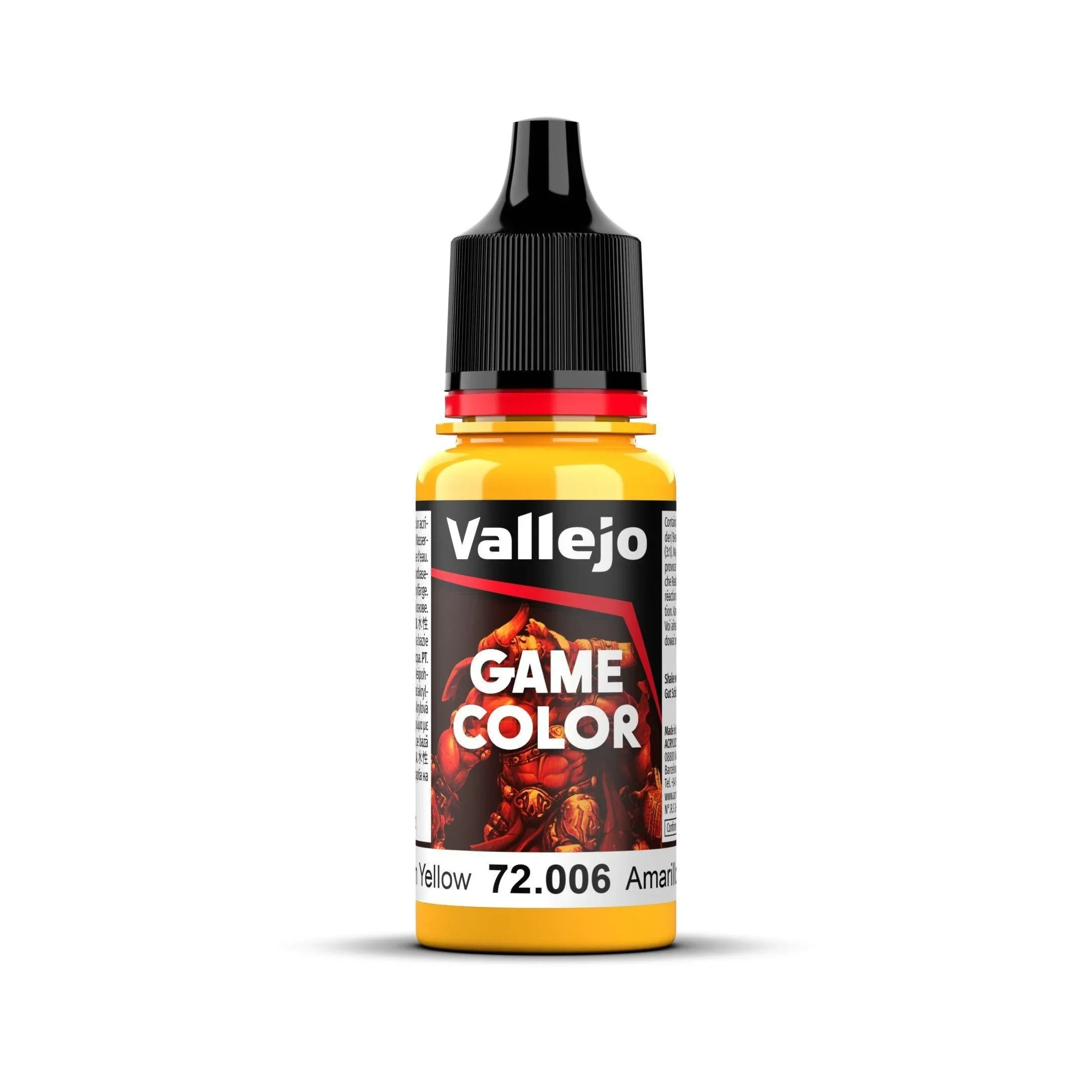 Vallejo Game Colour - #014 Sun Yellow 18ml