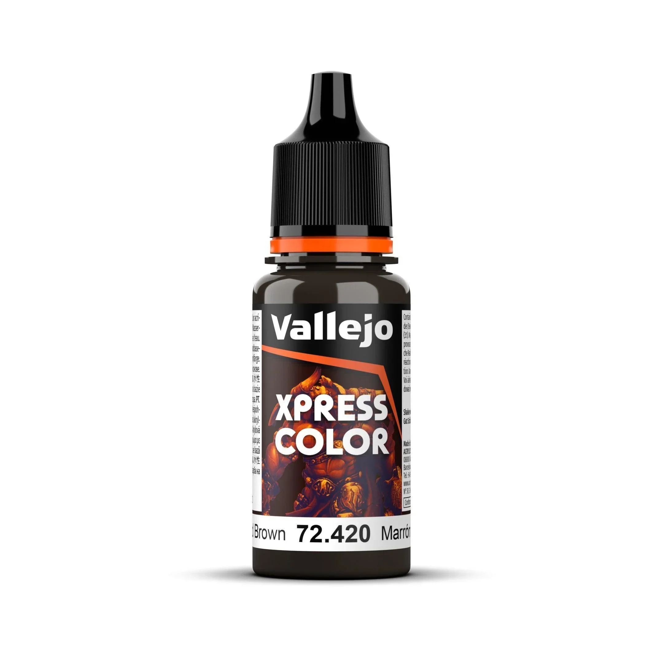 Vallejo Game Colour - #156 Xpress Colour - Wasteland Brown 18ml