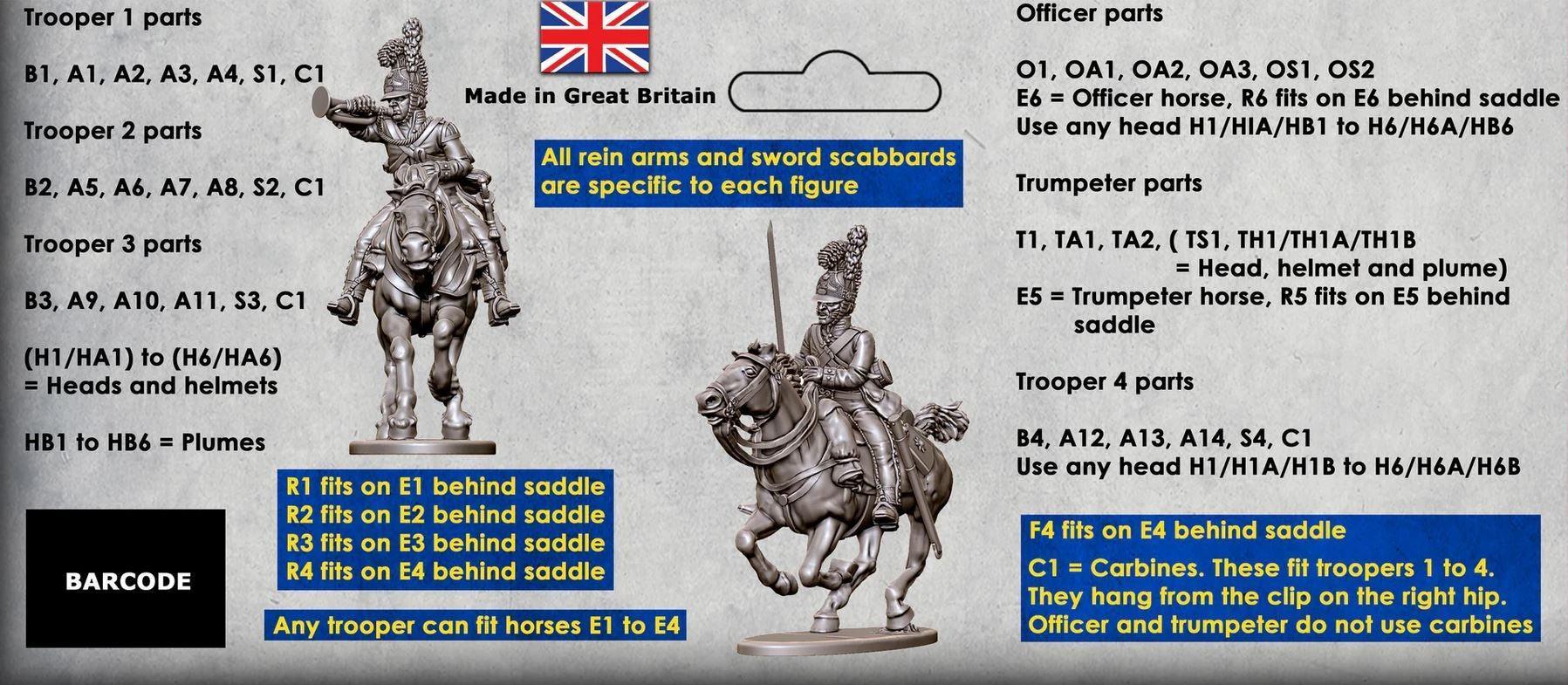 Victrix Miniatures - British Household Cavalry 1812-1815 - Image 2