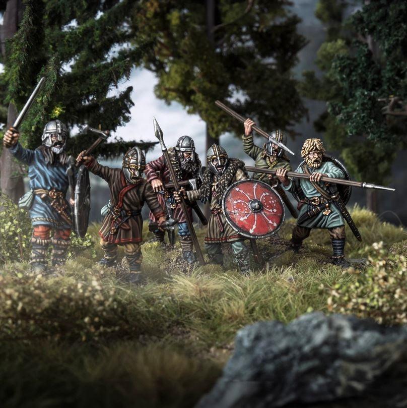 Victrix Miniatures - Early Saxon Unarmoured Warriors - Image 2