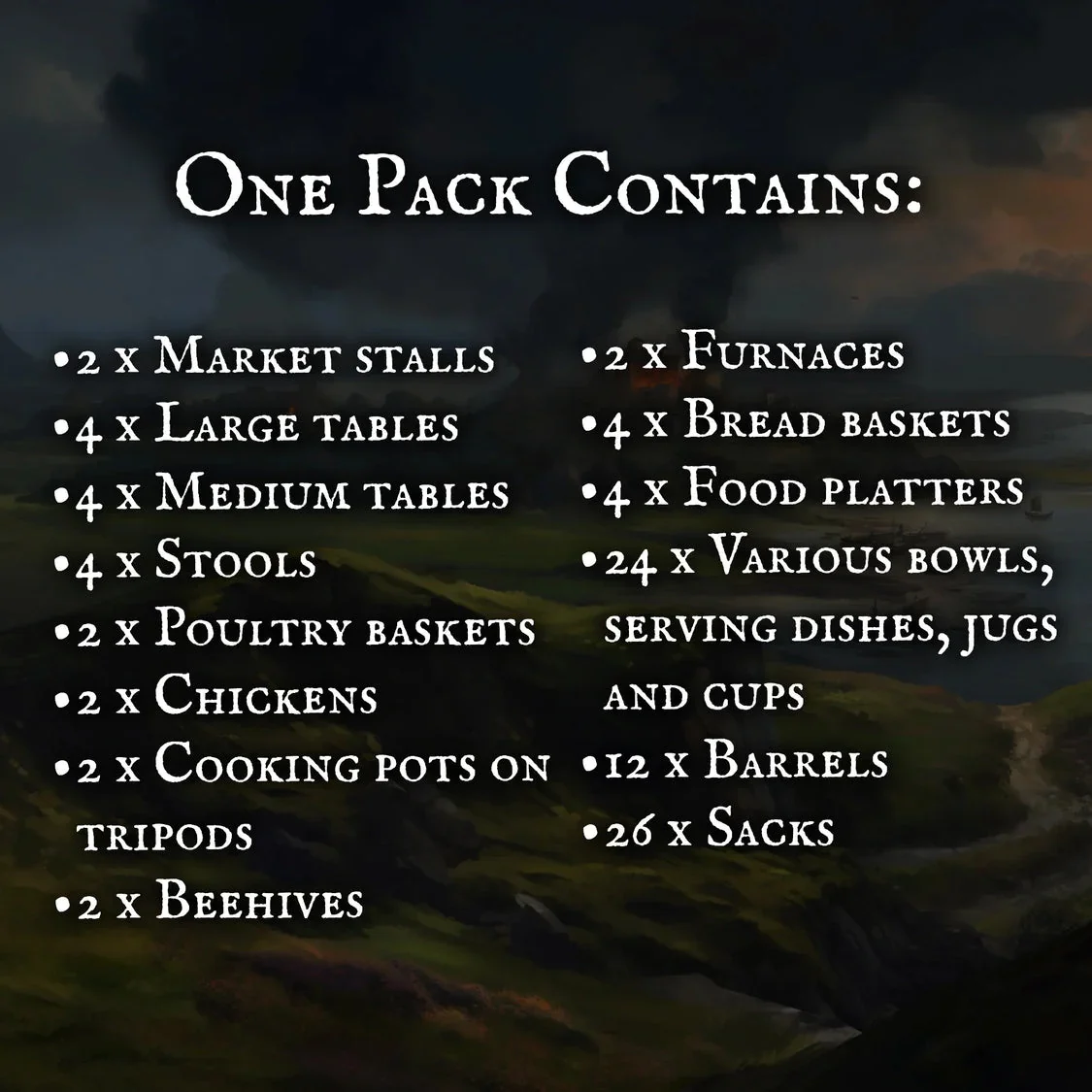 Victrix Miniatures - Market Stall (Dark Ages & Medieval) - Image 9