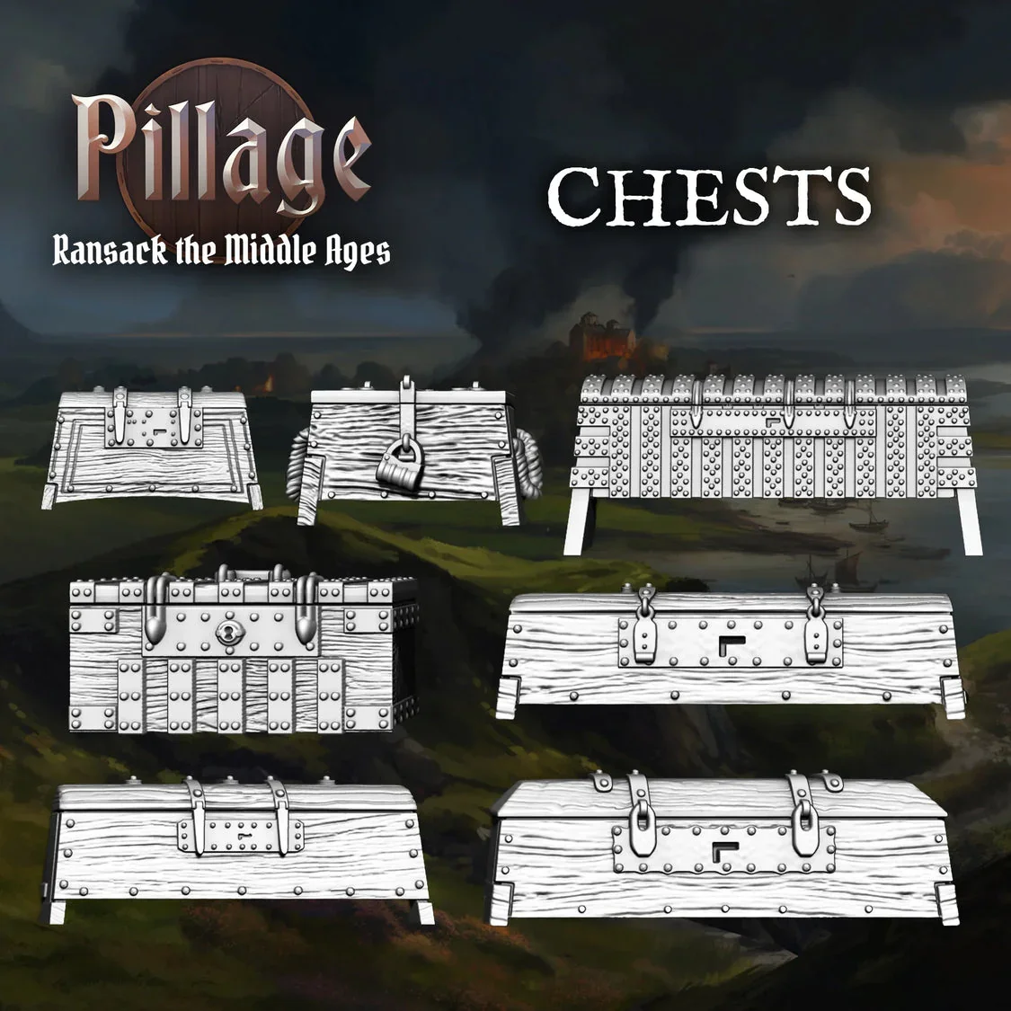 Victrix Miniatures - Treasure & Chests - Image 5