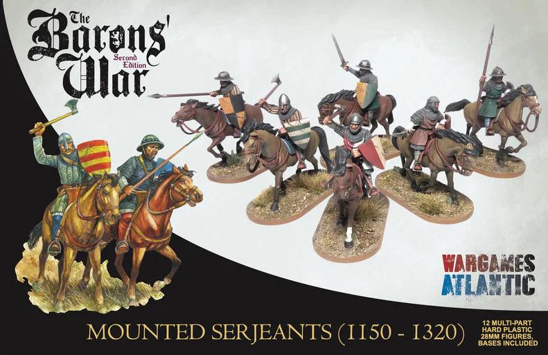 Wargames Atlantic: Barons' War 2nd Edition: Mounted Serjeants (1150-1320)
