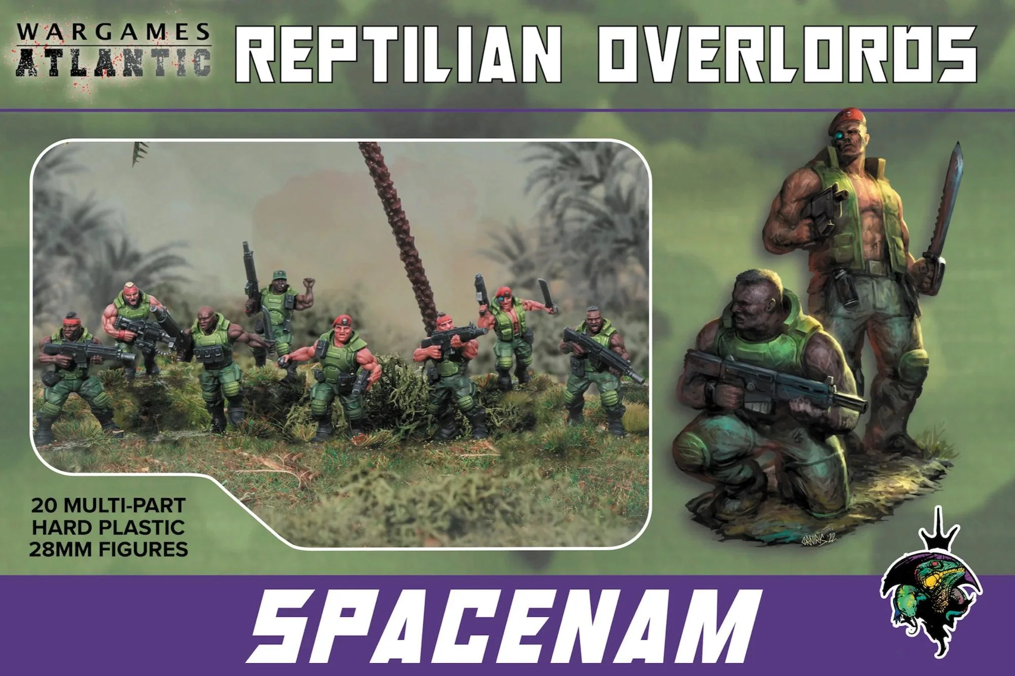 Wargames Atlantic Reptilian Overlords- SpaceNam