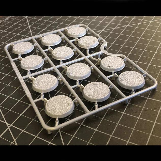 Wargames Atlantic: General Accoutrements - 25mm Textured Bases (3mm Bevel) - Image 2