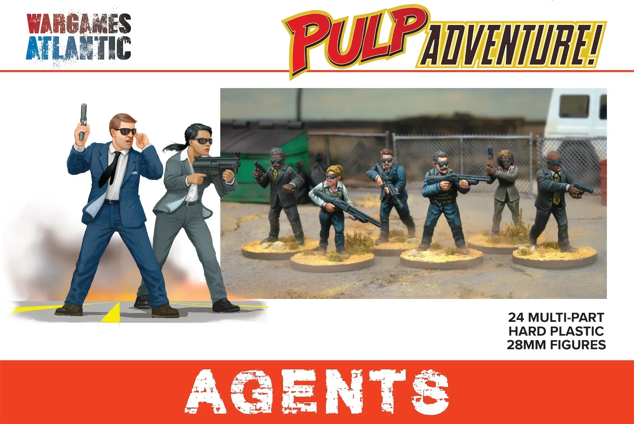 Wargames Atlantic: PULP Adventure: Agents