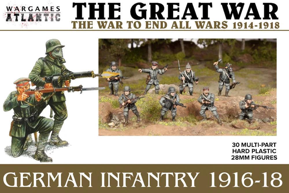 Wargames Atlantic: The Great War - German Infantry (1916-1918)