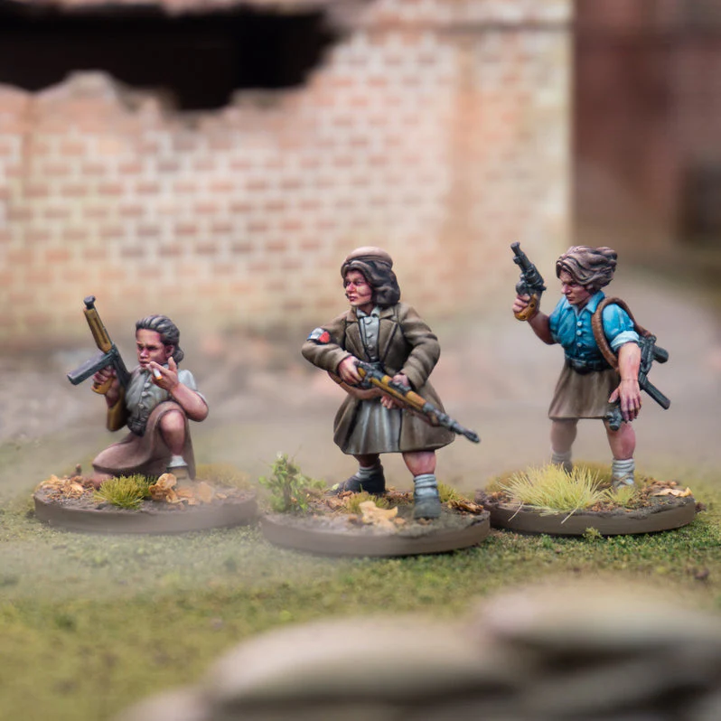 Wargames Atlantic: World Ablaze - Partisans (2) French Resistance Women - Image 3