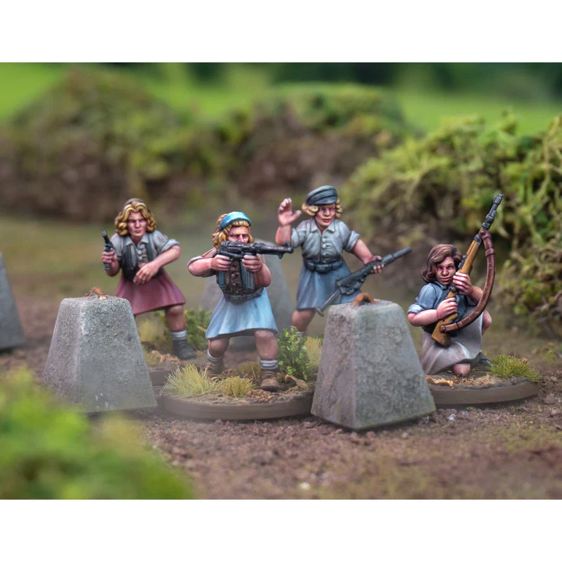 Wargames Atlantic: World Ablaze - Partisans (2) French Resistance Women - Image 4